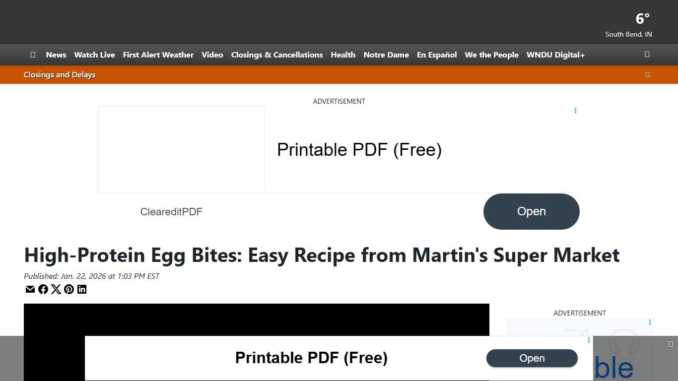 High-Protein Egg Bites: Easy Recipe from Martin's Super Market